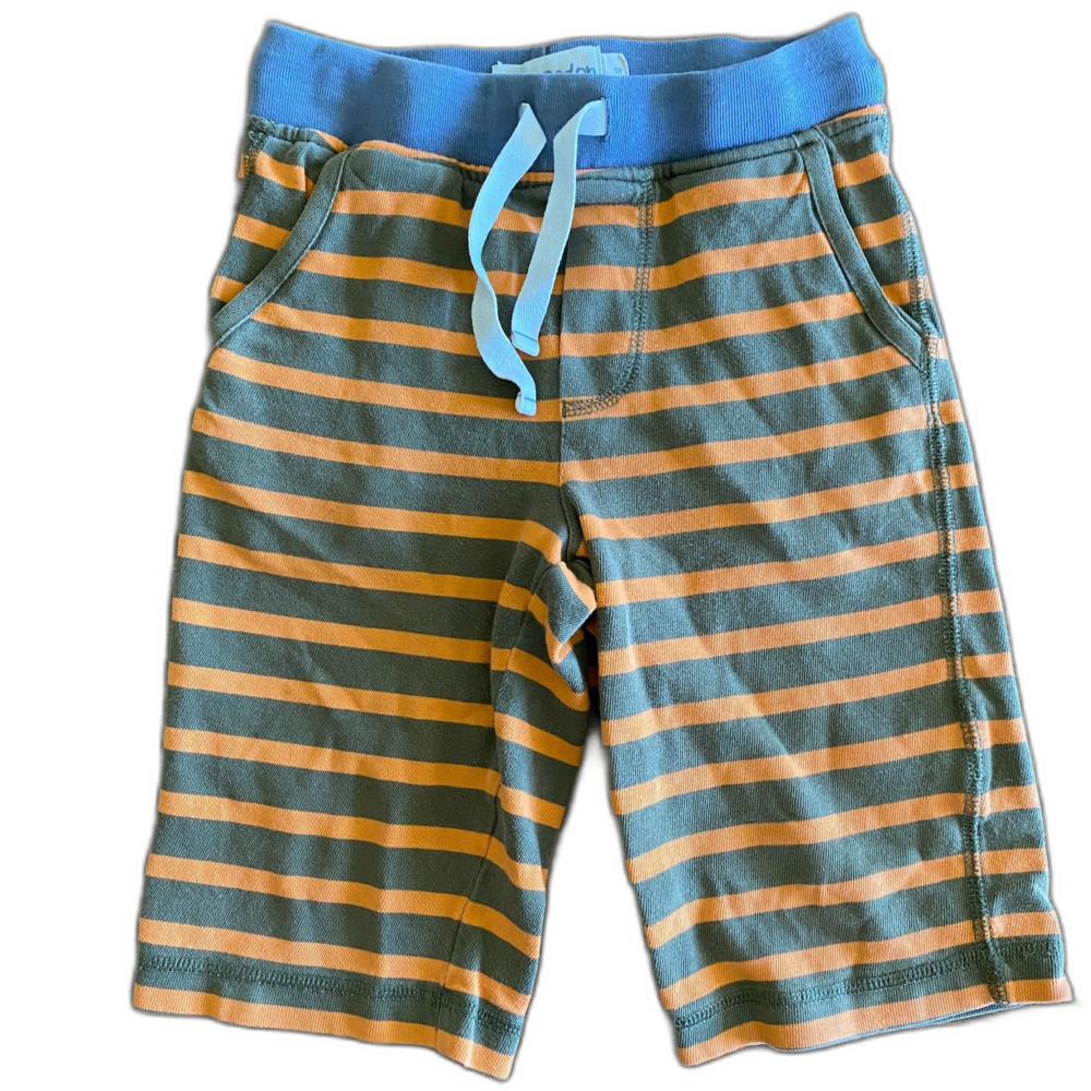 Mini Boden Striped Baggies Shorts Boys' 5Y